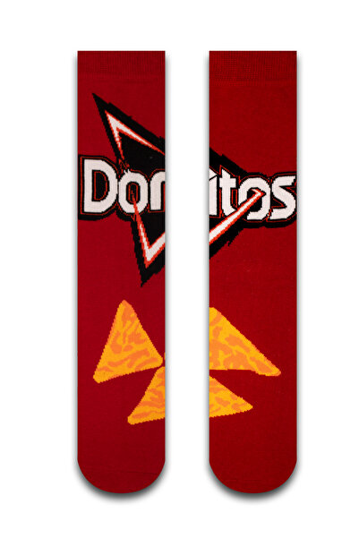 Neşeli Çoraplar Doritos Renkli Kadın Çorap