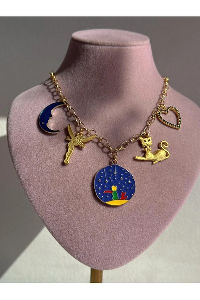 Reorah Collection Little Prince Charm Necklace