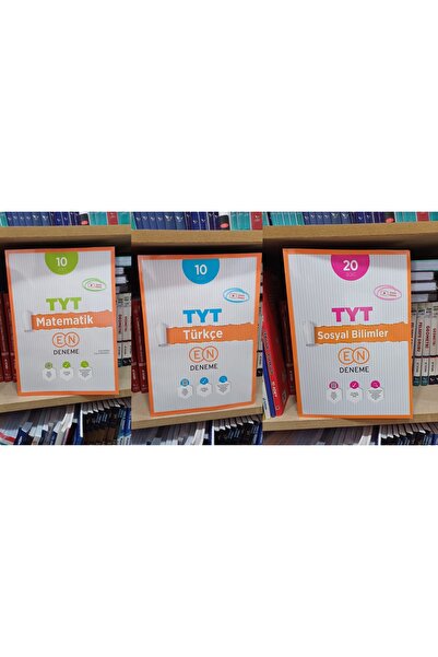Üç Dört Beş Yayıncılık EN DENEME 3'LÜ EŞİT AĞIRLIK SETİ (MATEMATİK-TÜRKÇE-SOS...