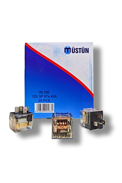 Özgü Otomotiv ÜSTÜN MİNİ RÖLE 40 AMPER  12 VOLT - ŞEFFAF RÖLE - 40 AMPER GÜÇ ...