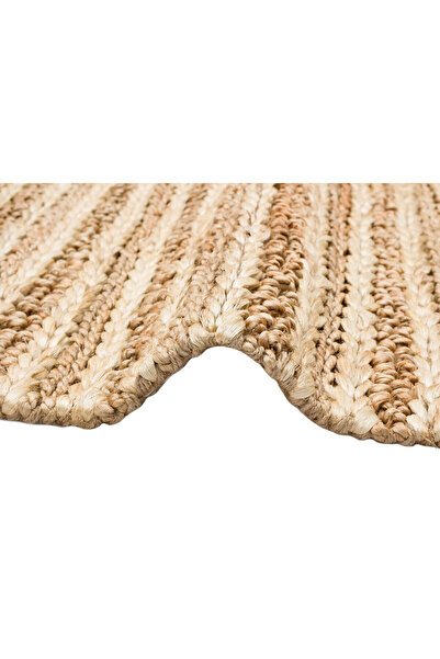 Eko Halı S-1152 Natural Xw - Netra - Farklı Örgü Dokusuna Sahip El Dokuma Nat...