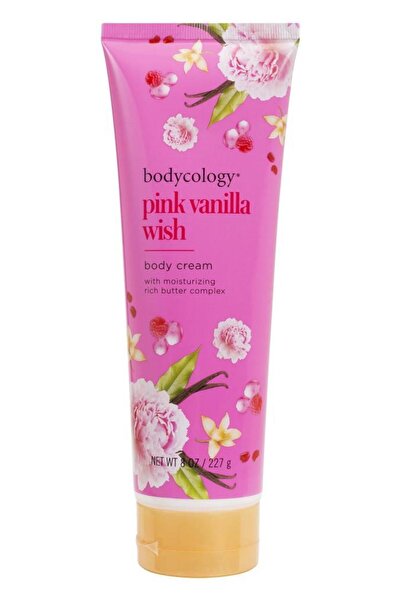 Bodycology Pink Wanilla Wish Vanilya Çiçeksi Kadın Vücut Kremi 227 G