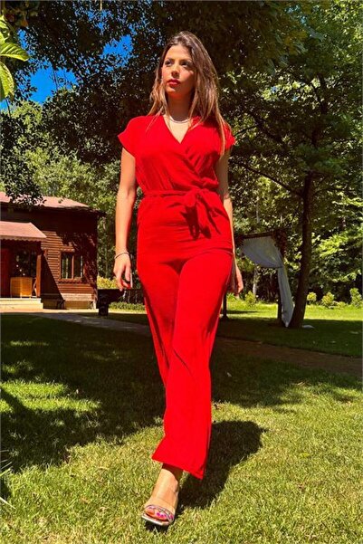 Dipmoda بذلة نسائية برتقالية اللون بياقة مزدوجة وحزام للموسم الجديد من أيروبي...