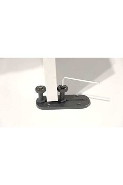 ERNAKS Sürgülü Kapı Ambar-Ahır Kapısı ÇİFT KAPILI SİSTEM 2,40 Mt Ray Dahil ( Kapının Kendisi Dahil Değildir