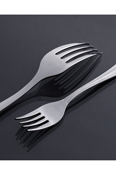 Madame Coco Ihlara 42 Piece Fork Knife Spoon Set - Silver