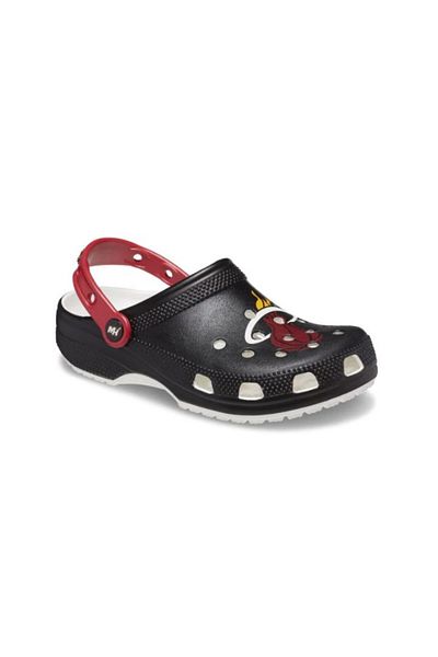 Crocs Nba Miami Heat Classic Clog Unisex Black Slippers