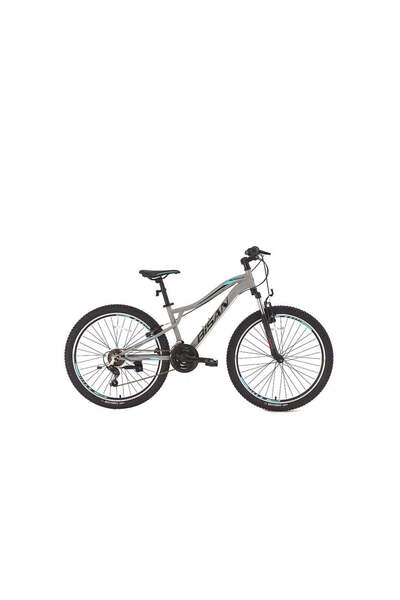 Bisan BİSAN BUFFALO DAĞ BİSİKLETİ 37 CM V 27,5 JANT 21 VİTES AÇIK GRİ SİYAH MAVİ
