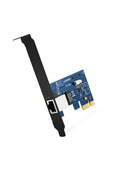 Ugreen | محول شبكة PCI Express بسرعة 10/100/1000 ميجابت في الثانية | أسود