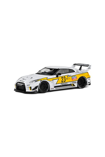 Solido S4311208 1/43 Nissan GTR35 LBWK Silhouette – White – 2019