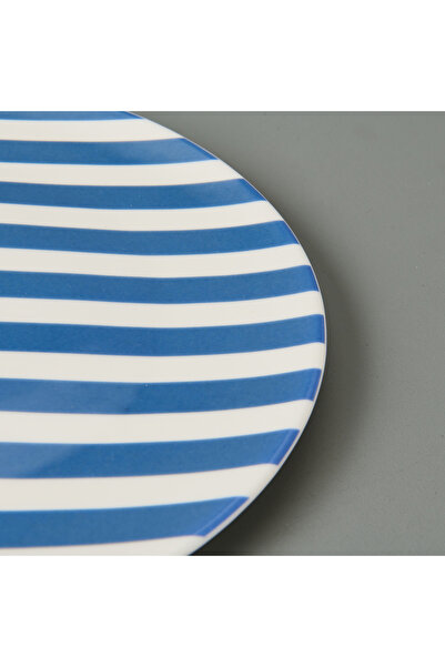 Evidea Kitchen Love Nature Servis Tabağı - Mavi - 25 cm