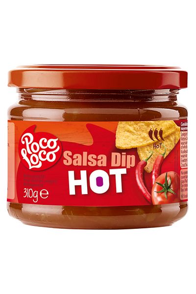 Poco Loco HOT MEXICAN SALSA DIP 310G