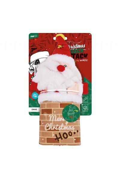 M-PETS Christmas Xmas Snack Attack Dog Toy