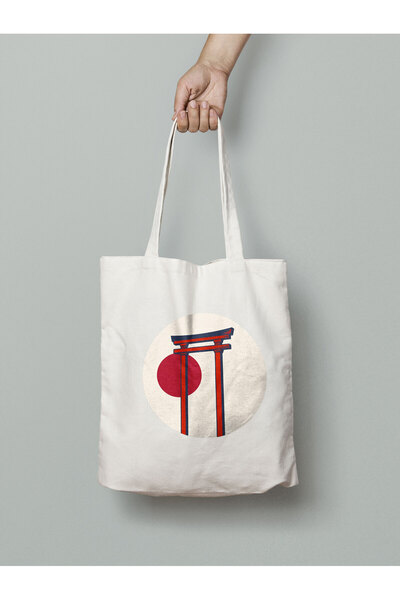 Akumastik Japanska hramovna platnena torba 35x40cm - Anime torba - Tote torba