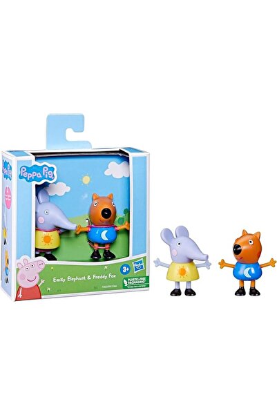 Peppa Pig Emily Elephant ve Freddy Fox Peppa Pig 2'li Figür Seti