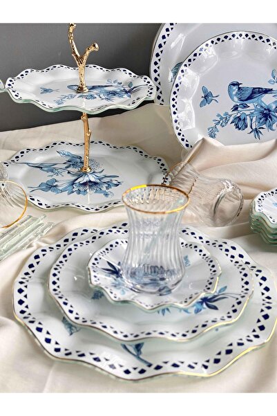 ROSSEV Grandala 34 Piece Glass Tea Set