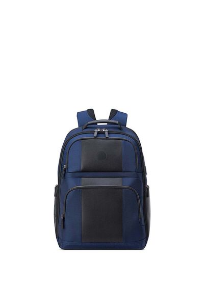 Delsey Wagram 2 Compartment Laptop Backpack 17.3 Inch Navy