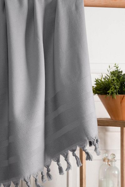 neşe home collection Γκρι 90x150 cm Frida Peshtemal