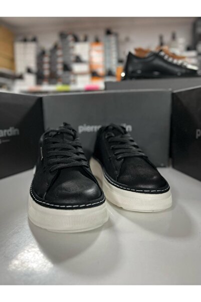 Pierre Cardin بيير كاردين 14701 حذاء نوبوك أسود حصري للرجال