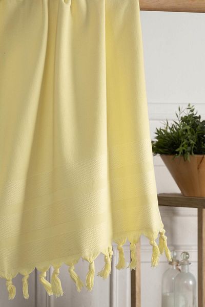 neşe home collection Κίτρινο 90x150 cm Frida Peshtemal