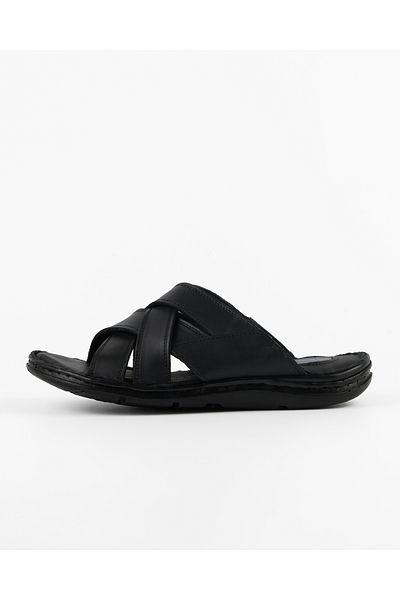 Tigerline Men's Leather Slippers Tl0007 Genuine Leather Inside and Outside Men's Ultra Comfortable Daily Slippers
