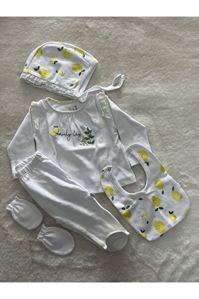 Caramell Yellow 5 Piece Ze6034 Set