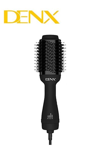 Denx مصفف الشعر DX1356 بتصميم سهل الاستخدام ومقبض مطلي بالسيليكون المقاوم للحرارة