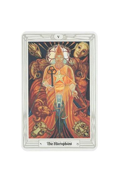 HEDİYE FİKRİ Crowley Thoth Tarot Card