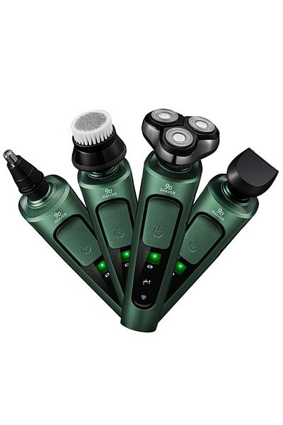sharpdo Electric Shaver for Men, Rechargeable Electric Razors 4 in 1 Trimmer Kit for Wet & Dry Shaving