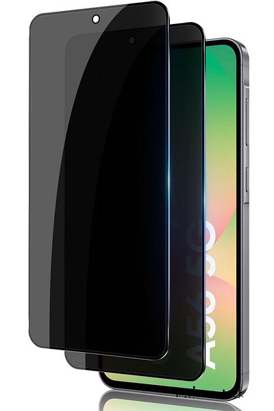 m.tk moveteck واقي شاشة شبح متوافق مع هاتف Samsung Galaxy A36 / A56، زجاج حماية للخصوصية 5D غير قابل للكسر