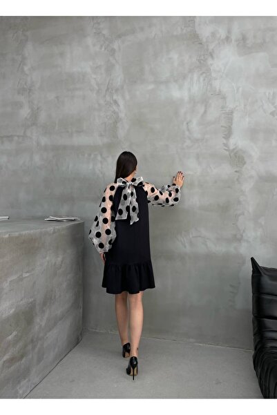 BYBRZ Organze Foil A-Line Dress