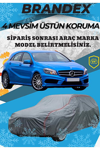 Brandex غطاء خيمة سيارة من القماش المشمع الفاخر مع ميفلون متوافق مع جميع مركب...