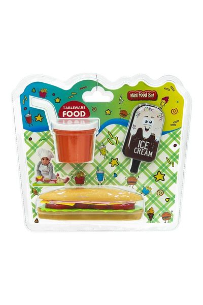 LEGO Mini Hamburger Tableware - Uçar Toy Fast Food Set 9021109