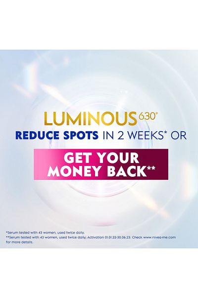 NIVEA Face Cream Night Repair, LUMINOUS 630 EVEN GLOW Spot Darkening Protection, 50ml, Pack of 2