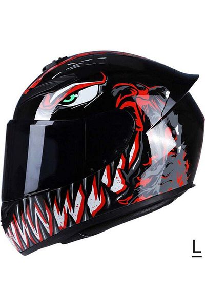Generic Protective Motorcycle Full Face Rapid Street Helmet