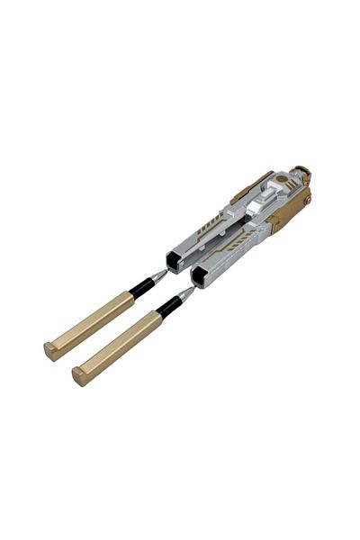 BM GİFT DESİGN Funny robot pen gold-silver aviation collection