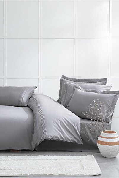 Ecocotton Rana Çift Kişilik Nevresim Takımı %100 Organik Pamuk 300 TC Saten G...