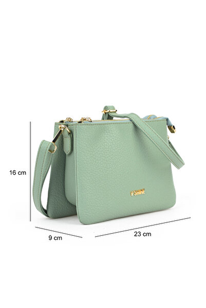 Ziya Жіноча сумка Mint зелена з плечовим ременем і через плече 151979Z3103