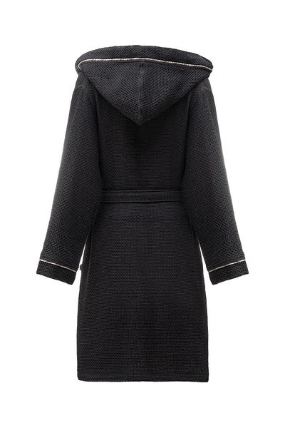 Ecocotton Γυναικείο Μπουρνούζι - Naia Anthracite