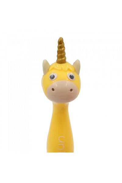 BM GİFT DESİGN Funny Unicorn Yellow Pen Animal Collection