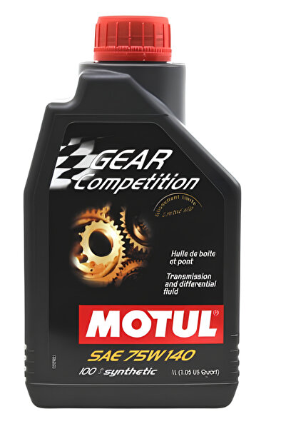 Motul Gear Competition 75w/140 1 Lt Tam Sentetik Şanzıman Yağı
