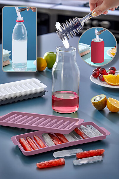 NY HOME Çubuk Model Buz Kalıbı Pembe