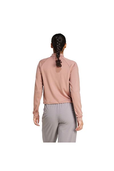 adidas Children's Pink Sweatshirt Tr-Es 1/4Zip Jp1822
