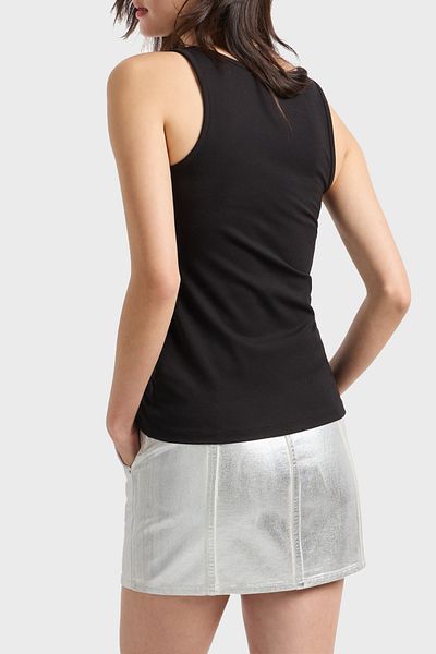 Armani Exchange Λογότυπο Slim Fit με στρογγυλή λαιμόκοψη TOP TOP XW 000090   AF10805 UC001
