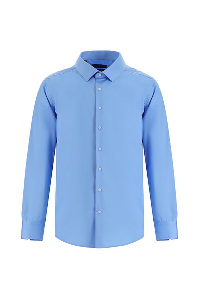 Kiğılı Cămașă clasică din bumbac satinat, cu mânecă lungă, slim fit