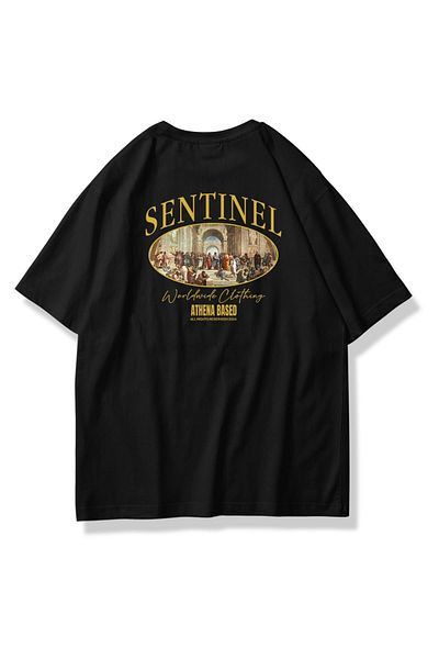 Trendiz Μπλουζάκι Unisex Sentinel Μαύρο