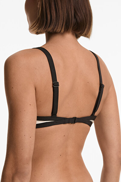 Oysho Kontrast Biyeli Üçgen Bikini Üstü