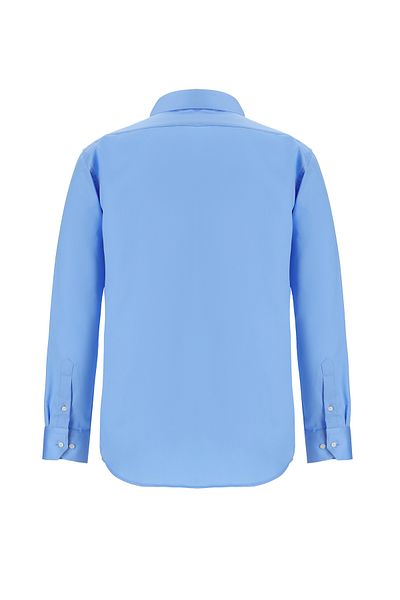 Kiğılı Cămașă clasică din bumbac satinat, cu mânecă lungă, slim fit