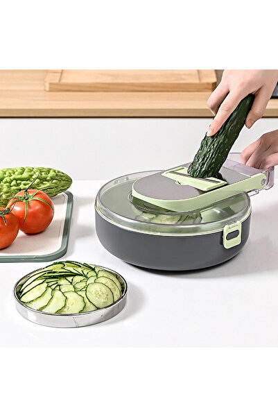 omilife Patates Sebze Küp Rende Doğrayıcı Dicer Mandolin Dilimleyici Jülyen Kesici Mutfak