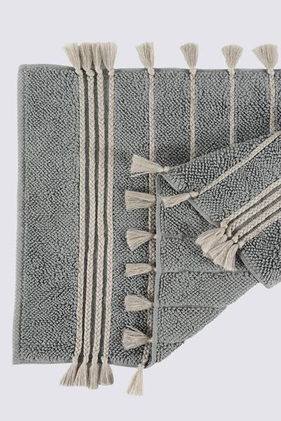 Ecocotton Covoraș de baie Karnella 100% Bumbac Verde 50x80 Cm