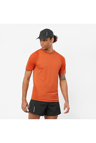 Salomon SENSE AERO Erkek Koşu Tişört BURNT OCHRE LC2138300